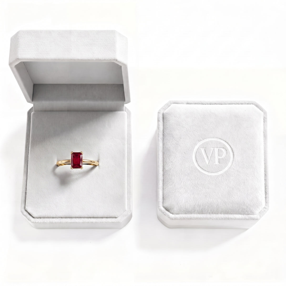 Adjustable BirthStone Ring "Elia"