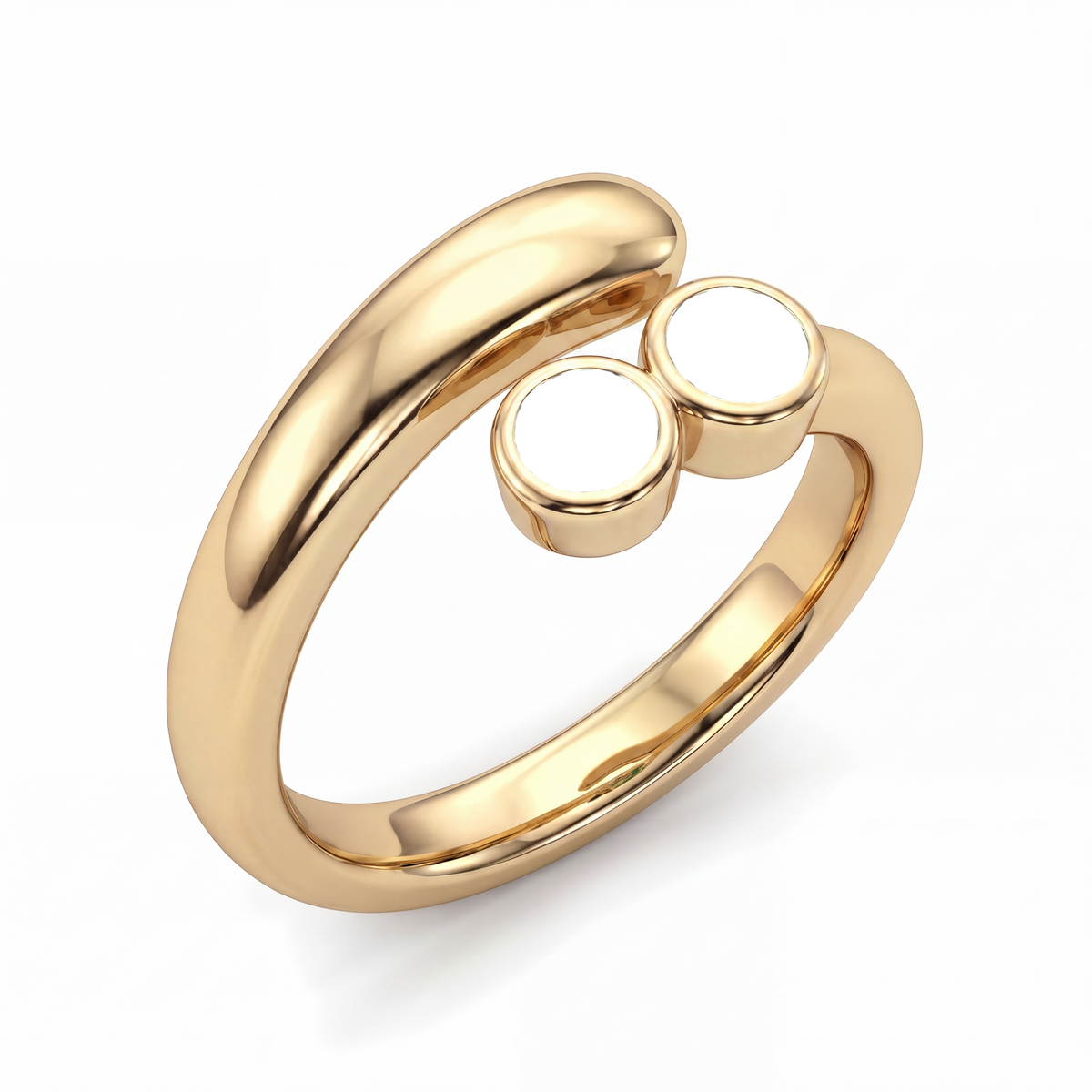 Adjustable BirthStone Ring "Lyra"